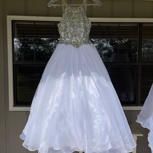 Little girls pageant dress